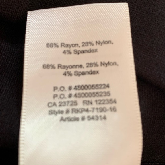 Wilfred black jersey knit stretch pencil skirt size XS - Picture 8 of 8